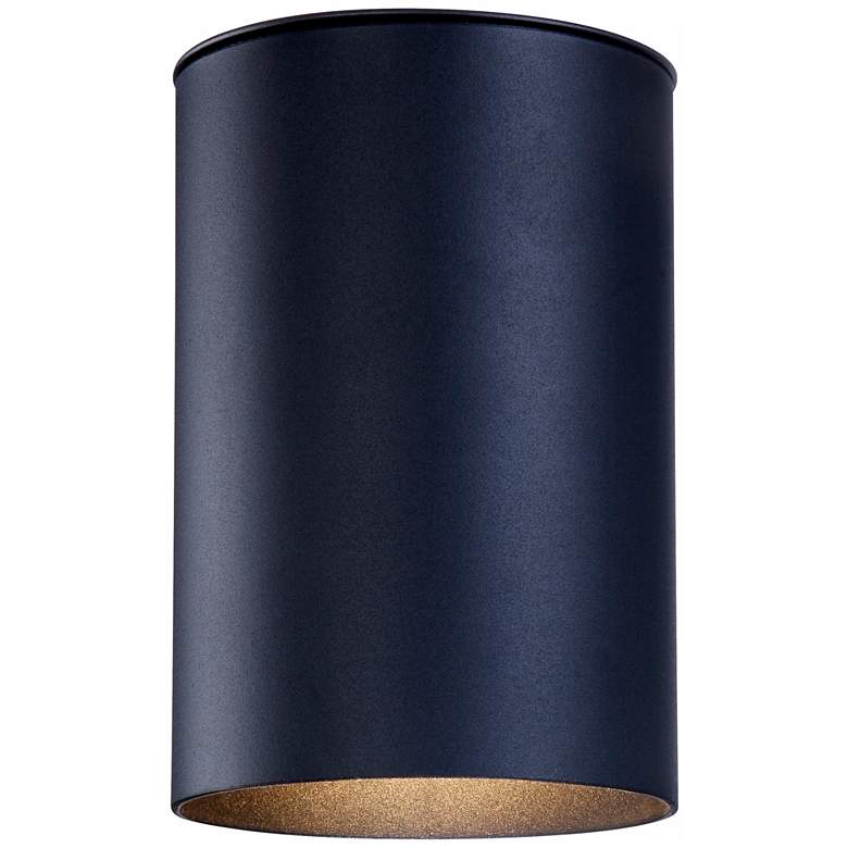 Image 3 Matthis 7 1/2 inch High Black LED Downlight Wall Sconce more views