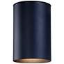 Matthis 7 1/2" High Black LED Downlight Wall Sconce