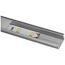 Mauer 98.42"W Stainless Steel Channel Rail for Strip Light