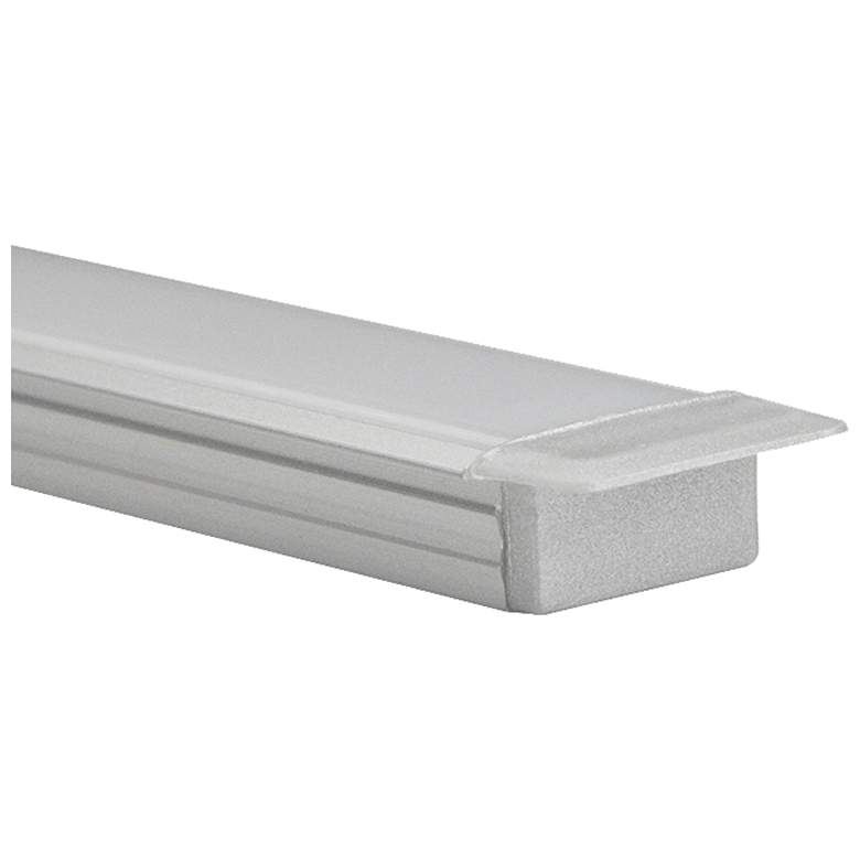 Image 4 Mauer 98.42"W Stainless Steel Channel Rail for Strip Light more views