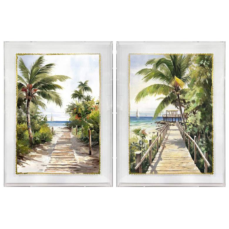 Image 1 Maui Framed Canvas Set of 2