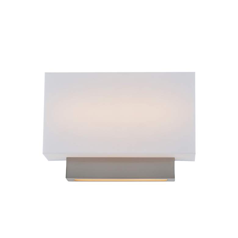 Image 3 Maven 9.75"H x 14"W 1-Light Sconce in Brushed Nickel more views