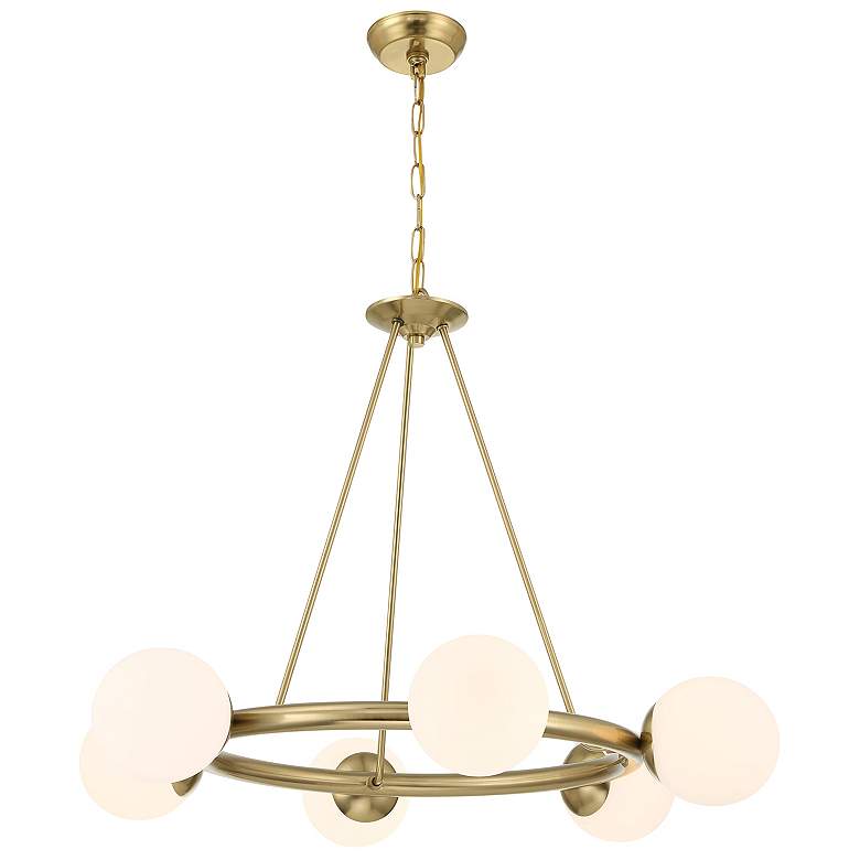 Image 1 Maverick 6 Light Vibrant Gold Chandelier