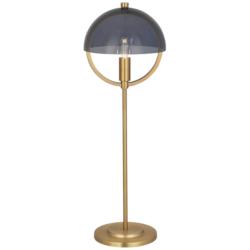 Mavisten Edition Copernica 25.5"H Lacquer Burnish Brass And Smoke Lamp