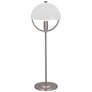 Mavisten Edition Copernica 25.5" High Pewter Table Lamp with White Shade