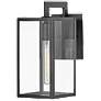 Max 13 1/4"H Black Outdoor Wall Light by Hinkley Lighting