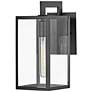2_Max 13 1/4"H Black Outdoor Wall Light by Hinkley Lighting more views