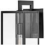 3_Max 13 1/4"H Black Outdoor Wall Light by Hinkley Lighting more views
