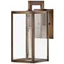 2_Max 13 1/4"H Brown Outdoor Wall Light by Hinkley Lighting more views