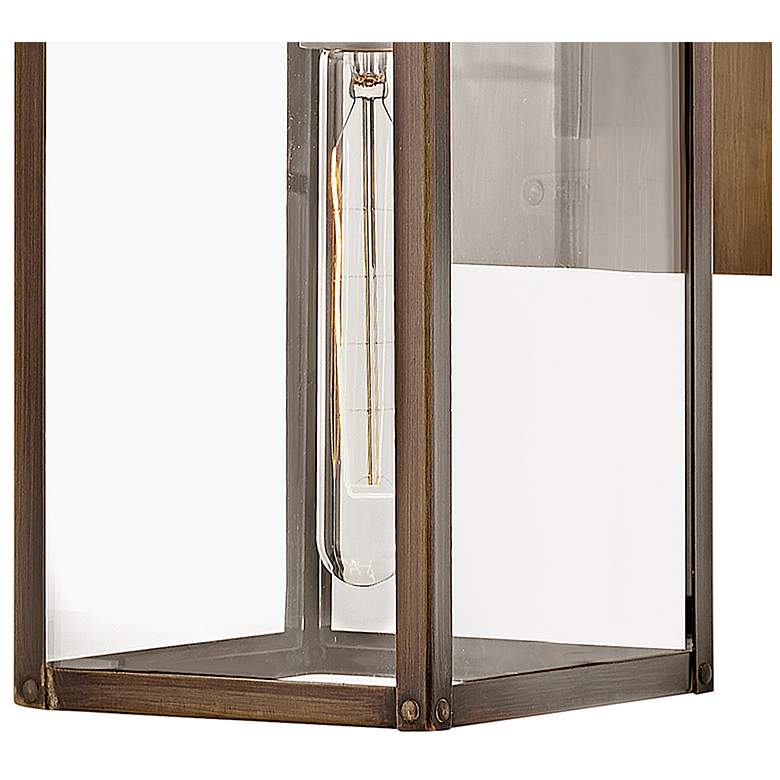 Image 4 Max 13 1/4"H Brown Outdoor Wall Light by Hinkley Lighting more views