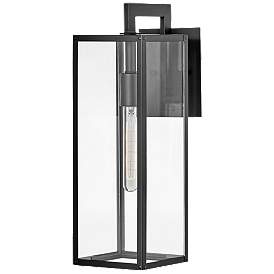 Image1 of Max 18 1/2"H Black Outdoor Wall Light by Hinkley Lighting