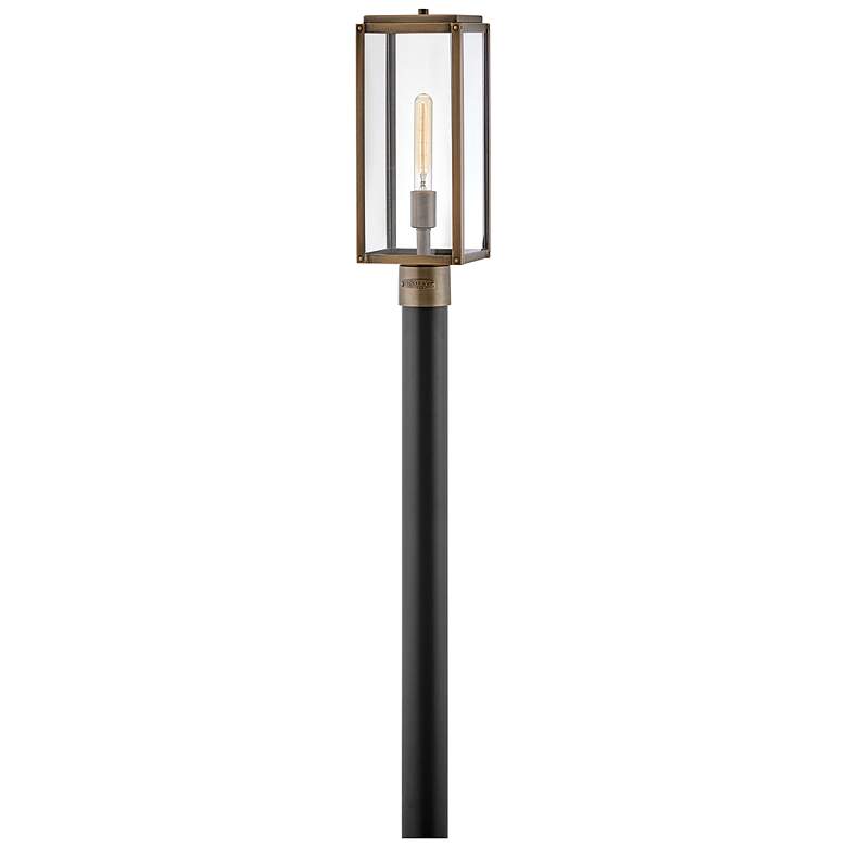 Image 2 Max 19 1/4"H Brown 5W Outdoor Post Light by Hinkley Lighting more views