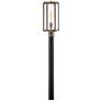 Max 19 1/4"H Brown Outdoor Post Light by Hinkley Lighting