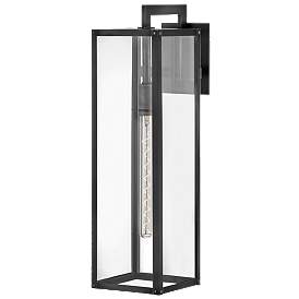 Image1 of Max 25" High Black Outdoor Wall Light by Hinkley Lighting