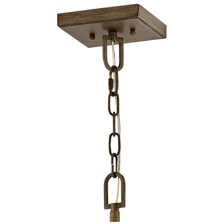 Image 3 Max 40 3/4" High Burnished Bronze LED Outdoor Hanging Light more views