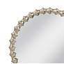 3_Max Antique Silver 44" Round Oversized Wall Mirror more views