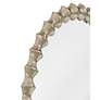 4_Max Antique Silver 44" Round Oversized Wall Mirror more views