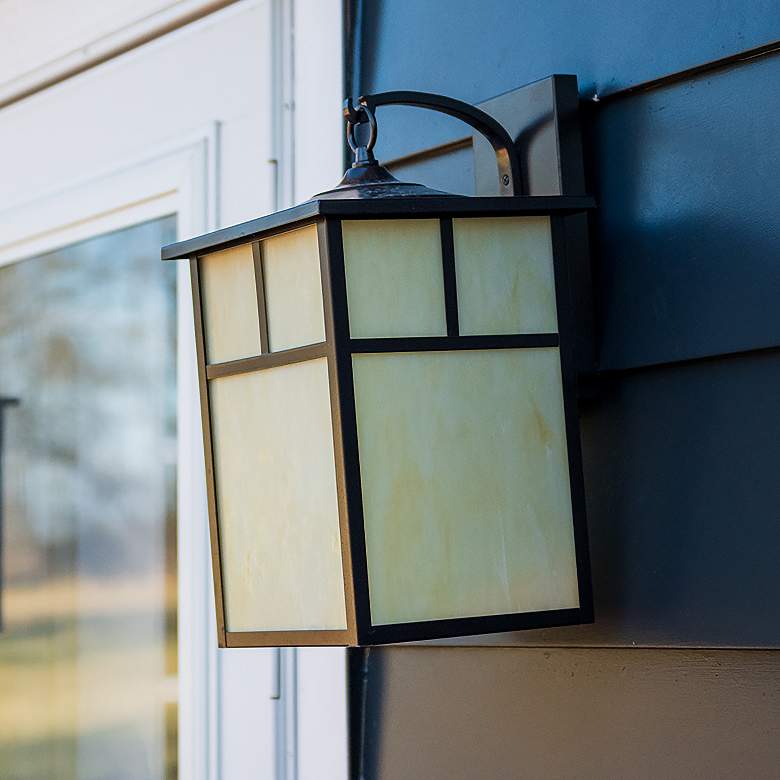 Image 1 Maxim 19" High Mission Style Exterior Light Fixture