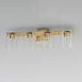 2_Maxim 29 1/2"W Natural Aged Brass 4-Light Vanity Bath Light more views