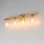 5_Maxim 29 1/2"W Natural Aged Brass 4-Light Vanity Bath Light more views