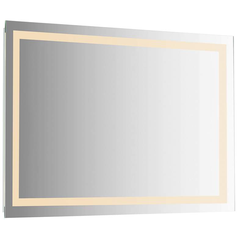 Image 1 Maxim 48" x 30" 5CCT Perimeter Frontlit LED Mirror