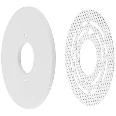 Maxim 5 1/4" White Mud-In Bracket & Plate