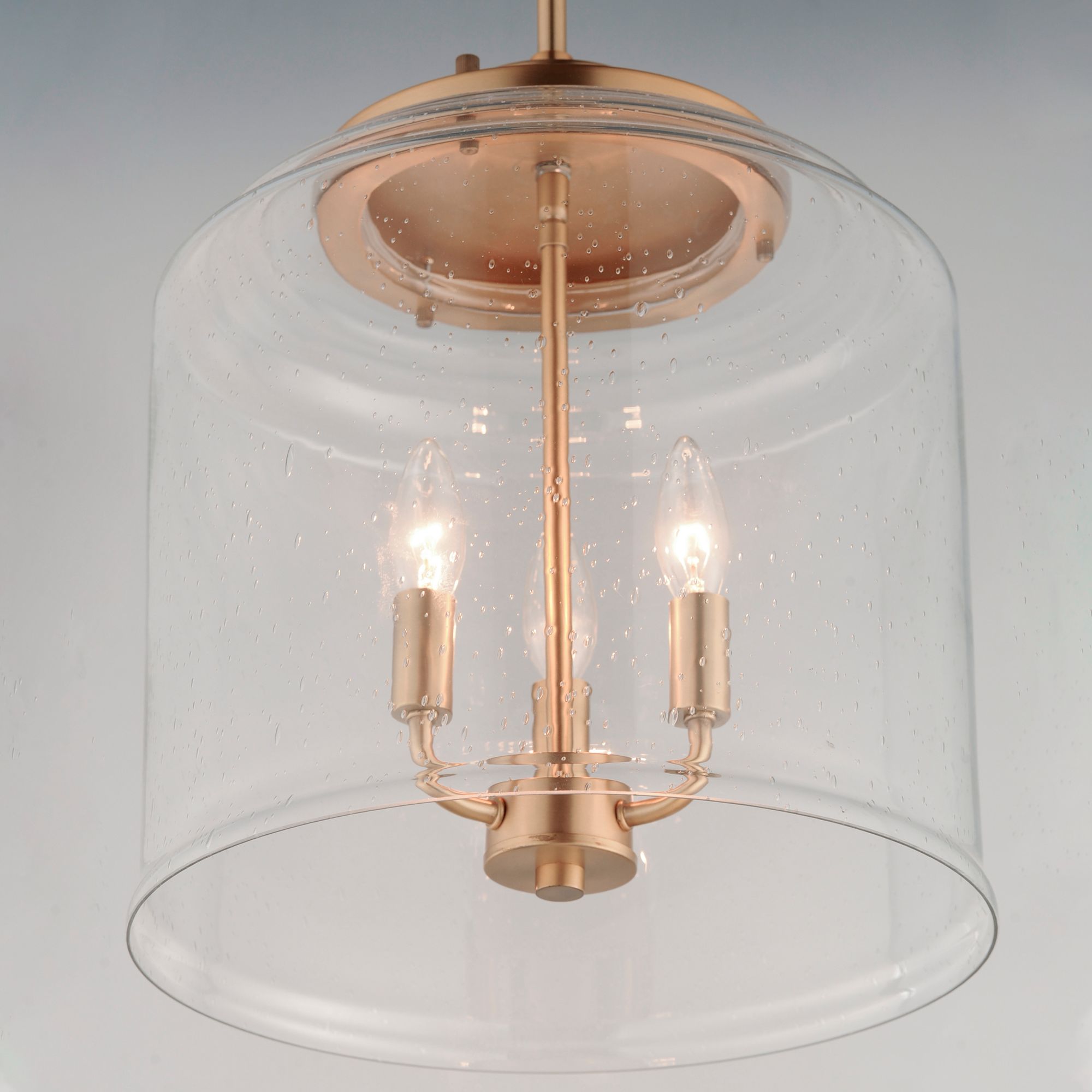 Maxim Acadia 13 3/4" Wide Heritage Brass 3-Light Pendant