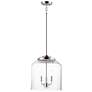 2_Maxim Acadia 13 3/4" Wide Satin Nickel 3-Light Pendant
