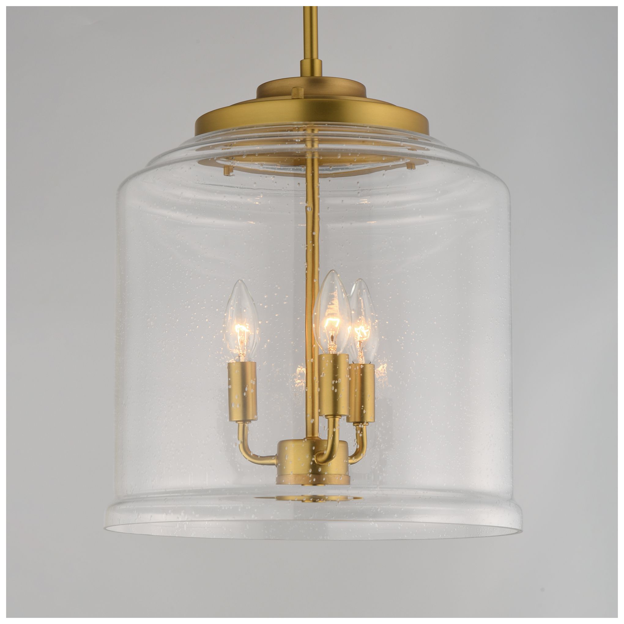 Image 2 Maxim Acadia 13 3/4" Wide Natural Aged Brass 3-Light Pendant more views