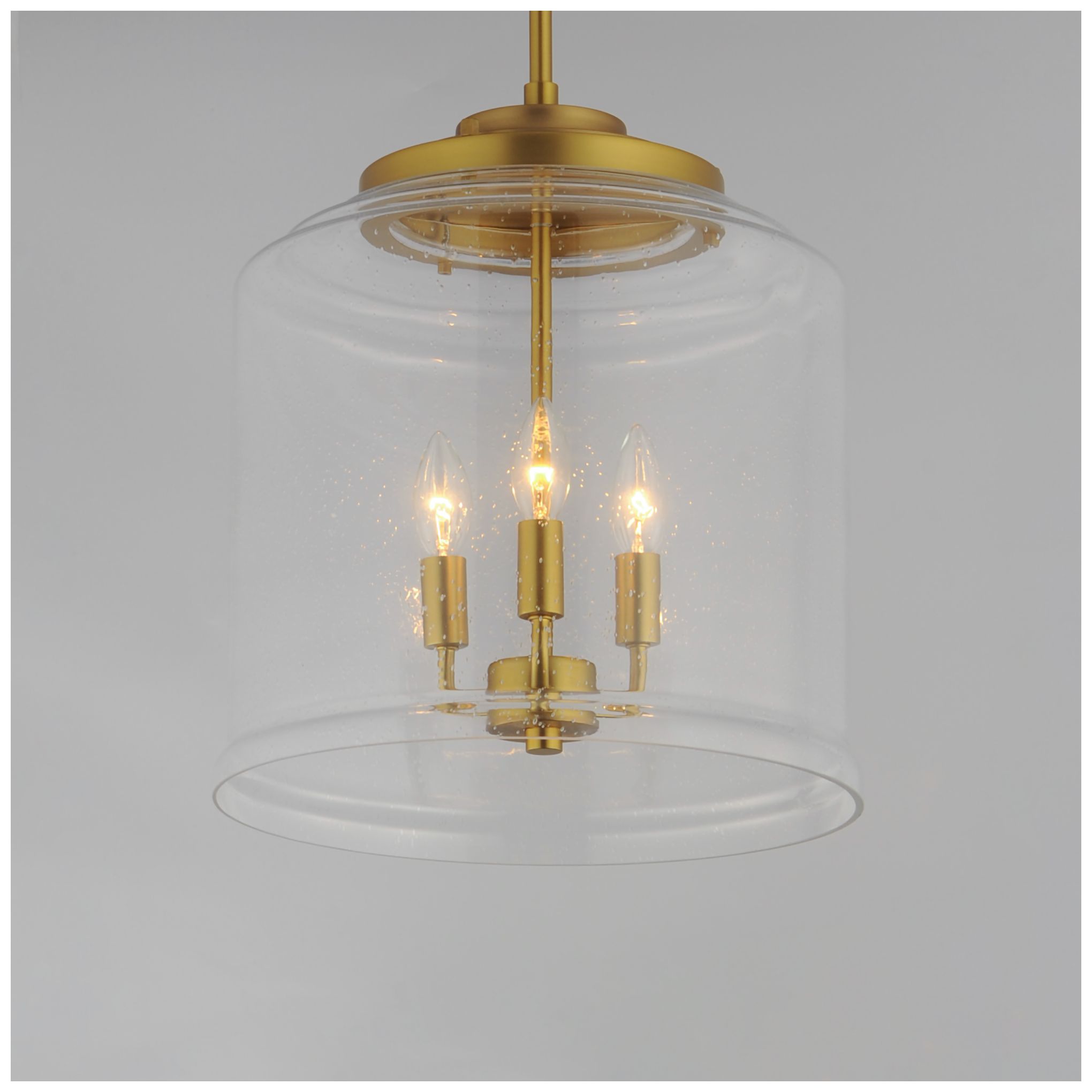 Image 4 Maxim Acadia 13 3/4" Wide Natural Aged Brass 3-Light Pendant more views