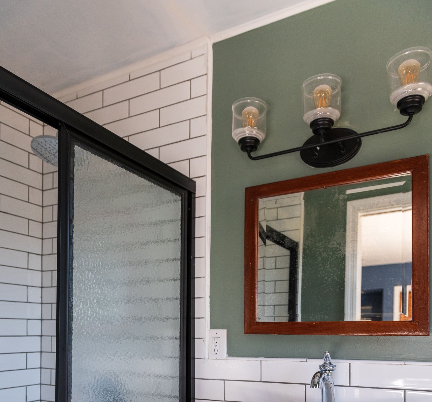 Maxim Acadia 25" Wide Black 3-Light Bath Light