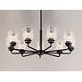 7_Maxim Acadia 32" Wide Black 8-Light Chandelier more views