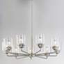 1_Maxim Acadia 32" Wide Satin Nickel 8-Light Chandelier