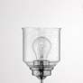 4_Maxim Acadia 32" Wide Satin Nickel 8-Light Chandelier more views