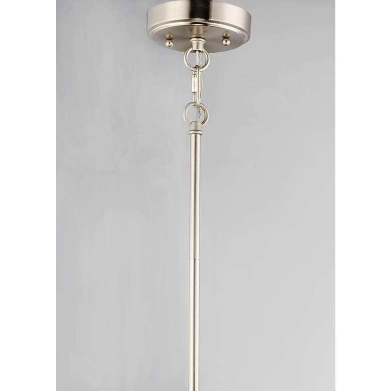Image 6 Maxim Acadia 32" Wide Satin Nickel 8-Light Chandelier more views