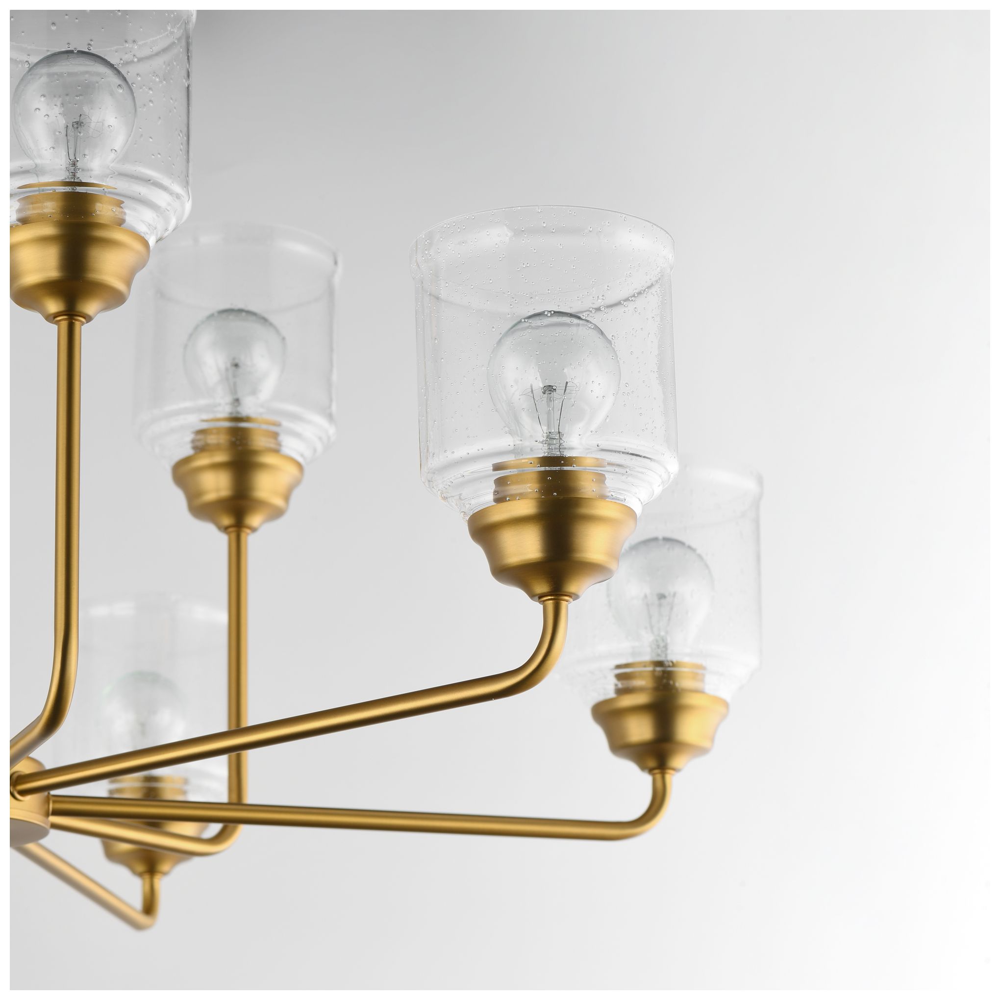 Thumbnail4 of Maxim Acadia 34 3/4" Wide Natural Aged Brass 9-Light Chandelier more views