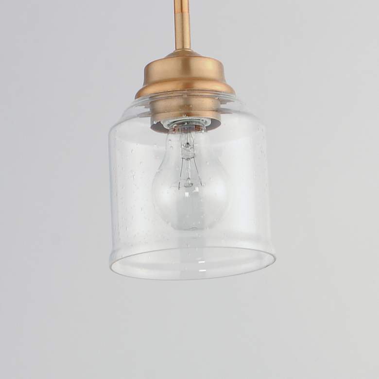 Image 4 Maxim Acadia 4.75" Wide Heritage Brass 1-Light Pendant more views