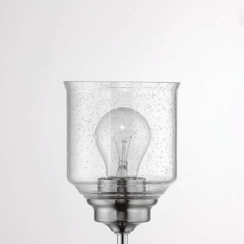 Image 3 Maxim Acadia 5-Light 26" Wide Satin Nickel Chandelier more views