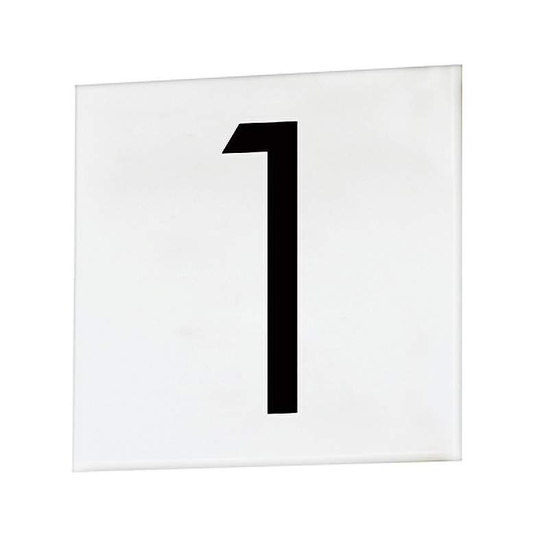 Image 1 Maxim Address White Square Sans Serif Font House Number 1