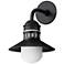Maxim Admiralty 14 1/2" High Black Outdoor Wall Light