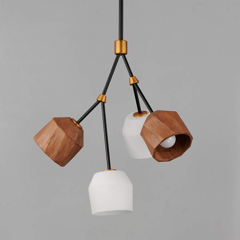 Image 5 Maxim Akimbo 21 3/4" Wide Dark Bronze LED Sputnik Pendant more views