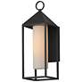 2_Maxim Aldous 20 3/4" High Black Outdoor Wall Light