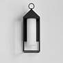 3_Maxim Aldous 20 3/4" High Black Outdoor Wall Light more views