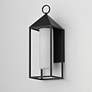 4_Maxim Aldous 20 3/4" High Black Outdoor Wall Light more views