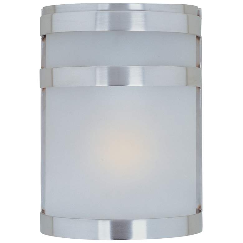 Image 1 Maxim Arc 9" High Modern Outdoor Wall Mount