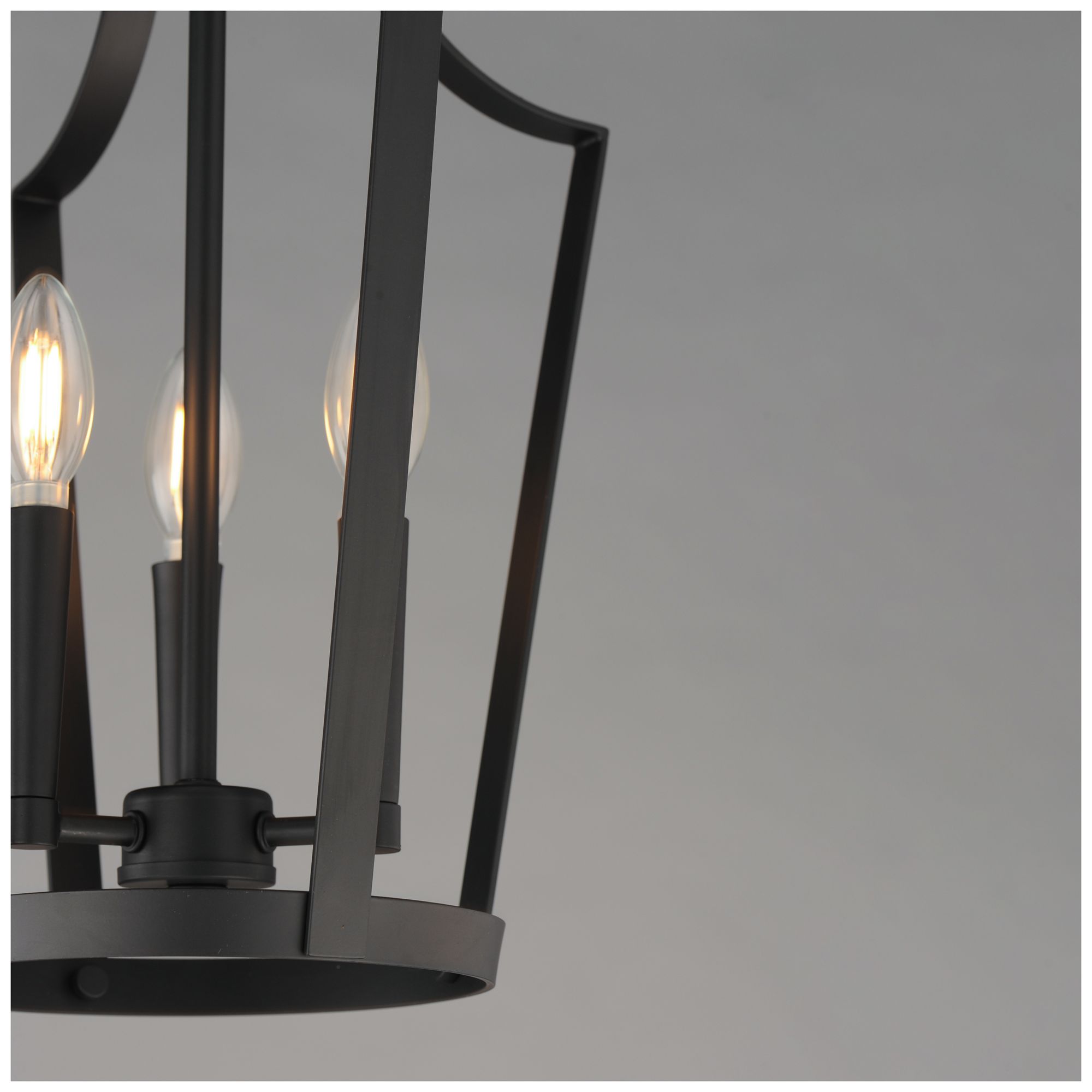 Image 5 Maxim Arden 12" Wide Black 3-Light Pendant more views