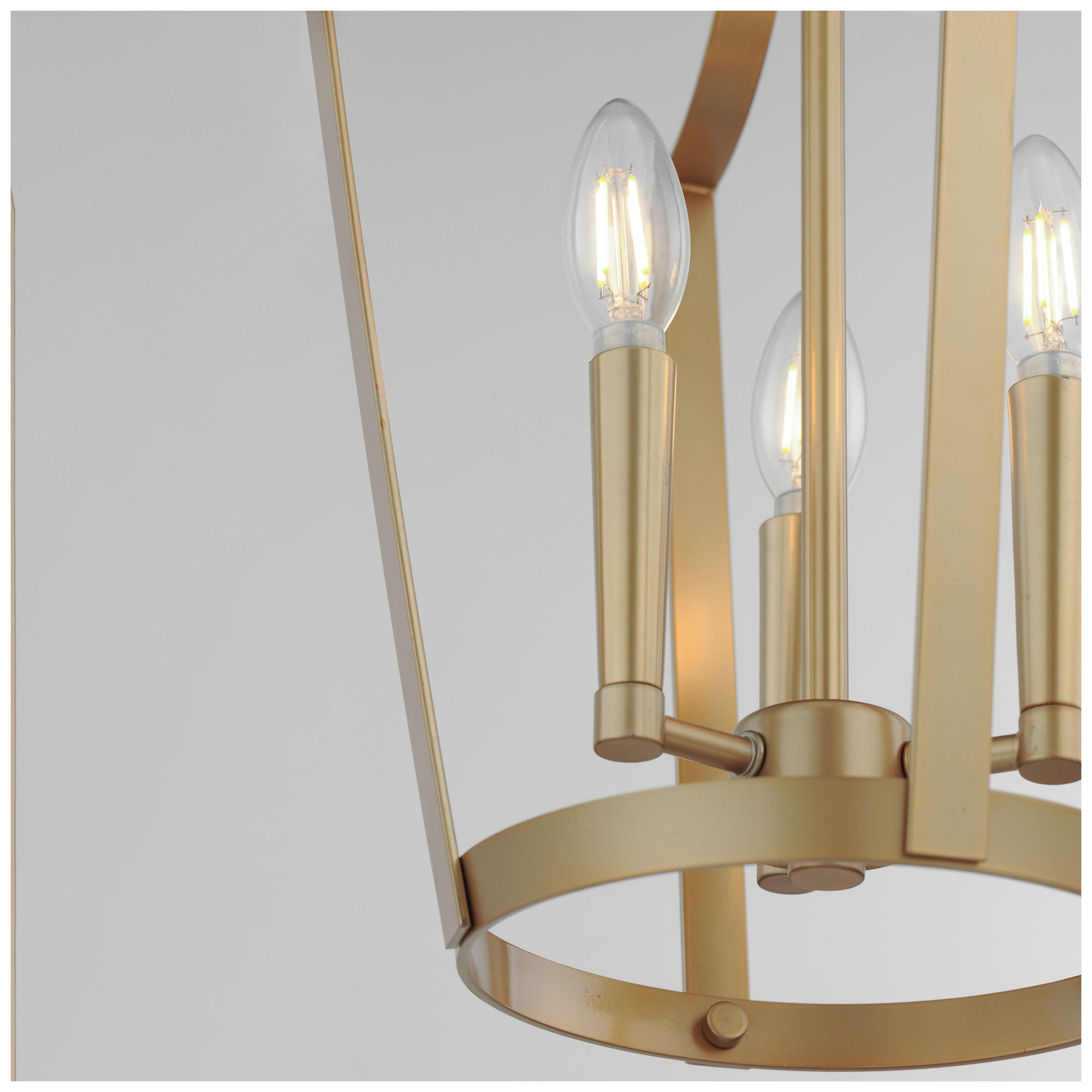 Image 5 Maxim Arden 12" Wide Natural Aged Brass 3-Light Pendant more views