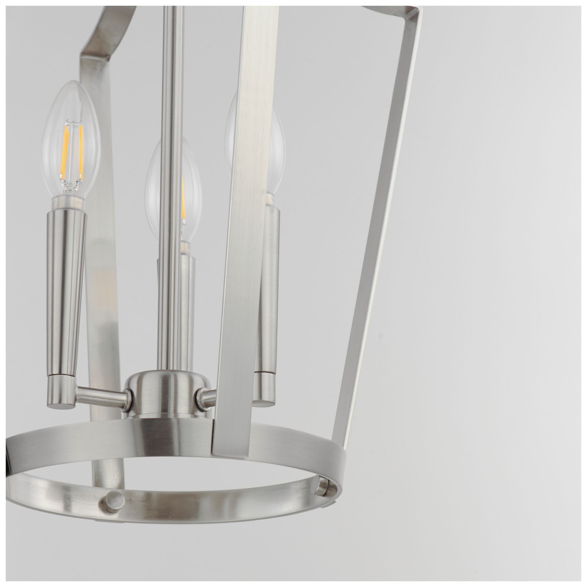 Image 5 Maxim Arden 12" Wide Satin Nickel 3-Light Pendant more views