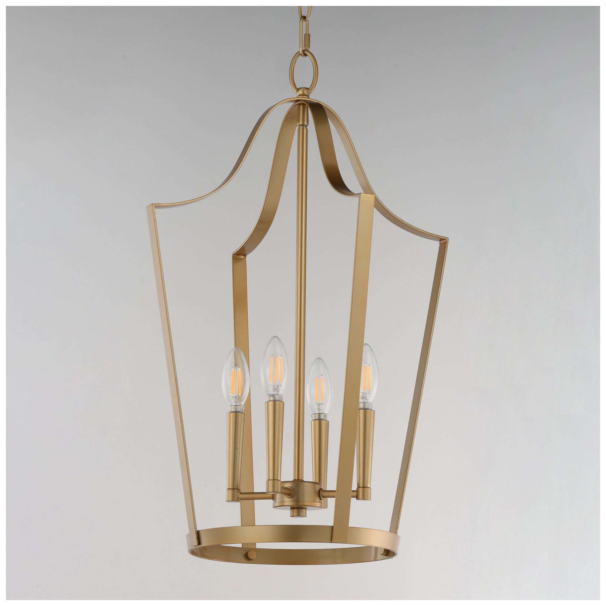 Thumbnail3 of Maxim Arden 16" Wide Natural Aged Brass 4-Light Pendant more views