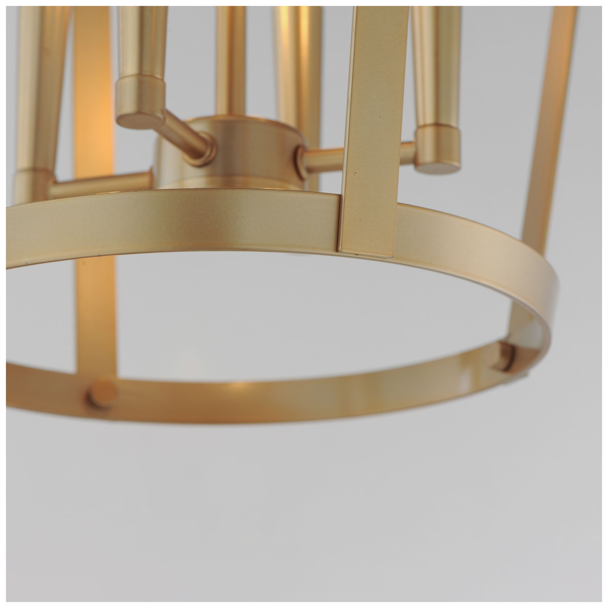 Maxim Arden 16" Wide Natural Aged Brass 4-Light Pendant